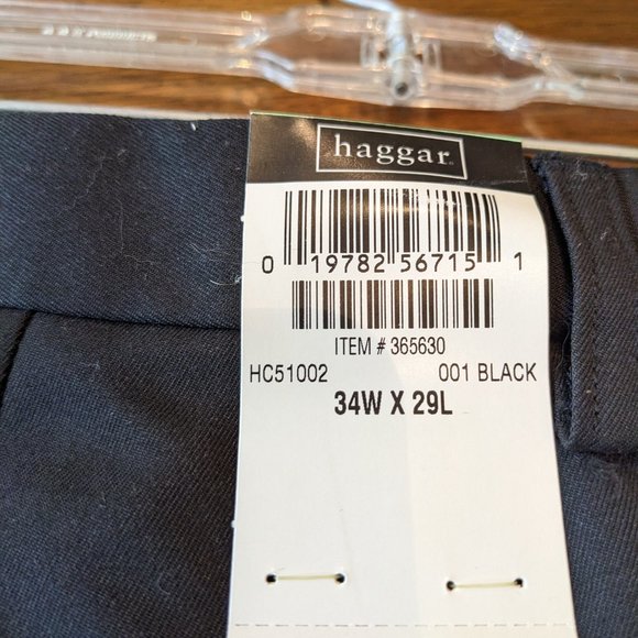 Haggar Men's pants brand new with tags  34W X 29L - Picture 3 of 4